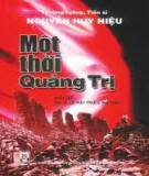 Ebook Một thời Quảng Trị: Phần 1 - Nguyễn Huy Hiệu