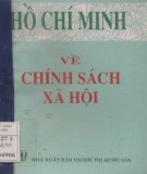 Ebook Về chính sách xã hội: Phần 1 - Hồ Chí Minh