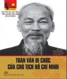 Ebook Toàn văn di chúc của Chủ tịch Hồ Chí Minh - NXB Trẻ