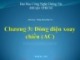 Bài giảng môn Nhập môn điện tử: Chương 3 - Dư Quang Bình